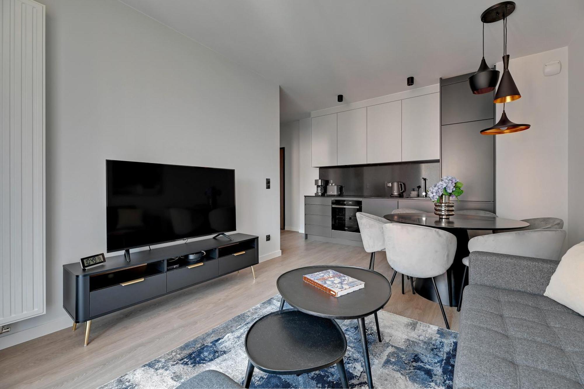 Scala 60F City Center Premium Apartments With Parking By Lion Apartments Gdaňsk Exteriér fotografie